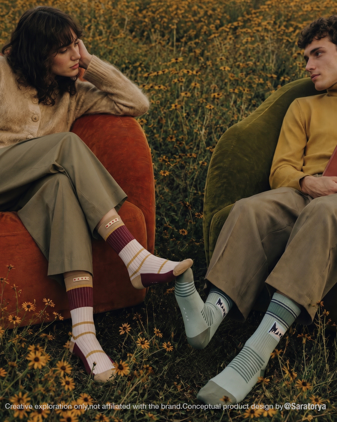 Textile fashion editorial